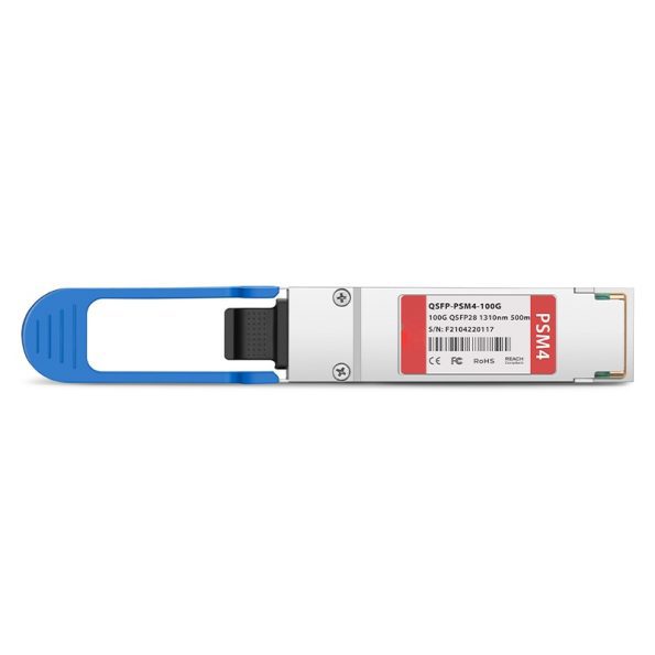 QSFP28 100GBASE-PSM4 1310nm 500m DOM MPO-12APC SMF Optical Transceiver Module-2