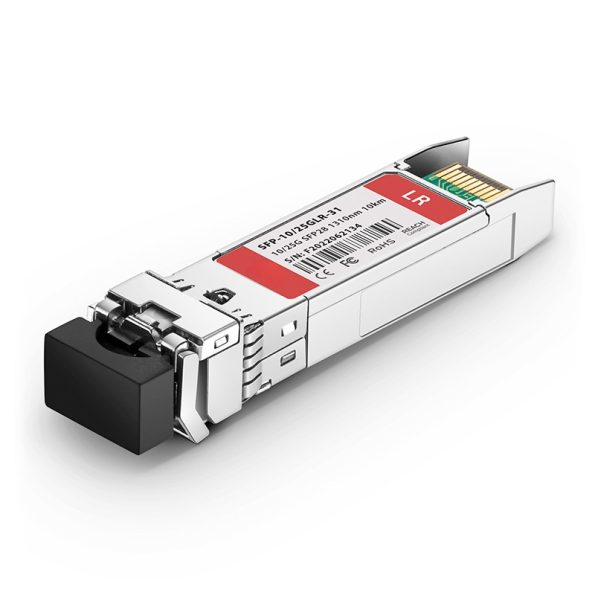 SFP28 10,25GBASE-LR Dual-rate 1310nm 10km DOM Duplex LCUPC SMF Optical Transceiver Module, Cisco SFP-10,25G-LR-S Compatible-1