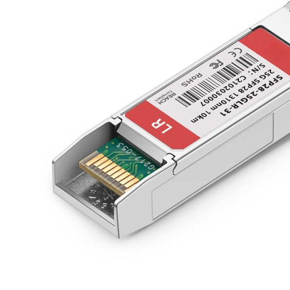 SFP28 25GBASE-LR 1310nm 10km DOM Duplex LCUPC SMF Optical Transceiver Module, Cisco SFP-25G-LR-S Compatible-4