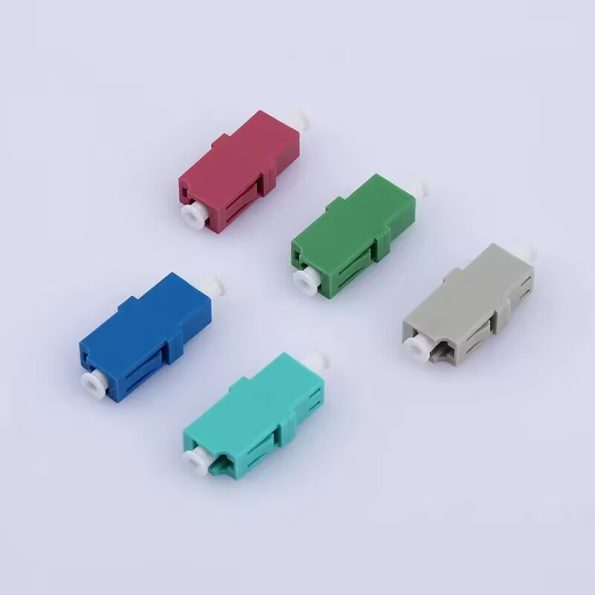 SM MM Simplex LC To LC Fiber Optic Adapter Coupler, IL≤0.2dB