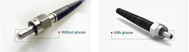 Two types of metal ferrules for SMA905 connectors