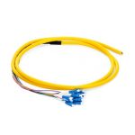 12 Fibers Singlemode LC UPC Bunch Fiber Optic Pigtail