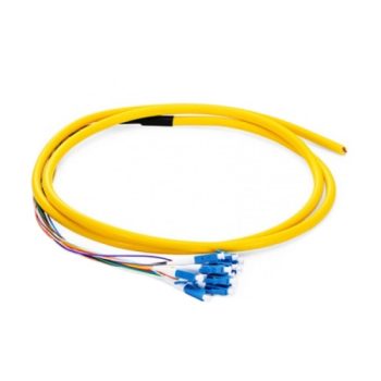 12 Fibers Singlemode LC UPC Bunch Fiber Optic Pigtail