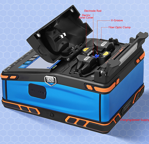 TouchScreen Fully Automatic Fiber Fusion Splicer-5