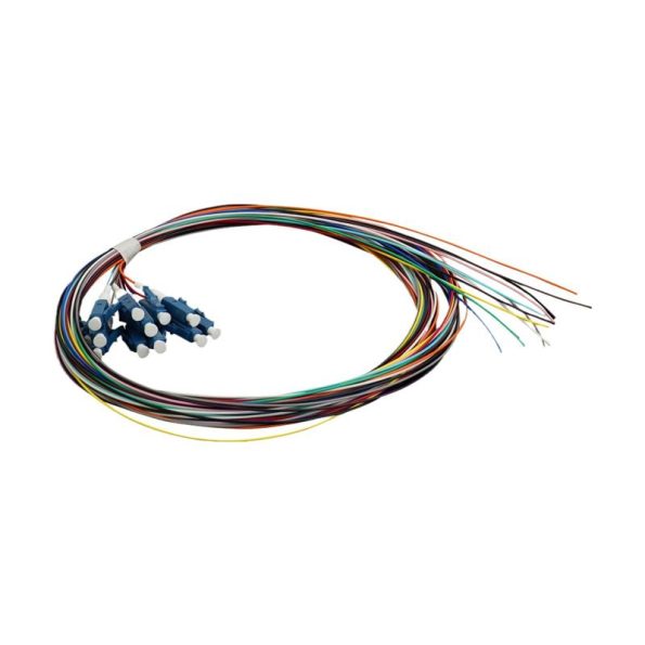 4-48 Fibers Unjacketed Color-coded Fiber Optic Pigtail-1