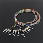 4-48 Fibers Unjacketed Color-coded Fiber Optic Pigtail-1