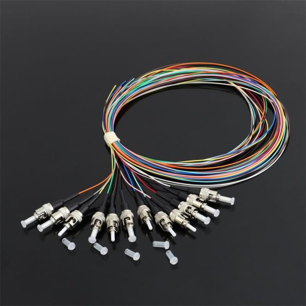 4-48 Fibers Unjacketed Color-coded Fiber Optic Pigtail-8