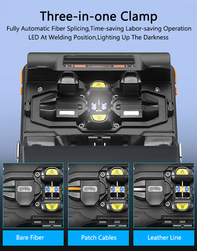 TouchScreen Fully Automatic Fiber Fusion Splicer-7