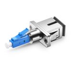 Customized LC Hybrid SinglemodeMultimode Fiber Optic AdapterCoupler, Female to Male-1