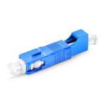 Customized LC Hybrid SinglemodeMultimode Fiber Optic AdapterCoupler, Female to Male-1