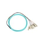 Customized OM3 Multimode 4-24 Fibers LCSCFCSTE2000(LSH) Bunch Fiber Optic Pigtail-5