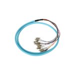 Customized OM3 Multimode 4-24 Fibers LCSCFCSTE2000(LSH) Bunch Fiber Optic Pigtail-5