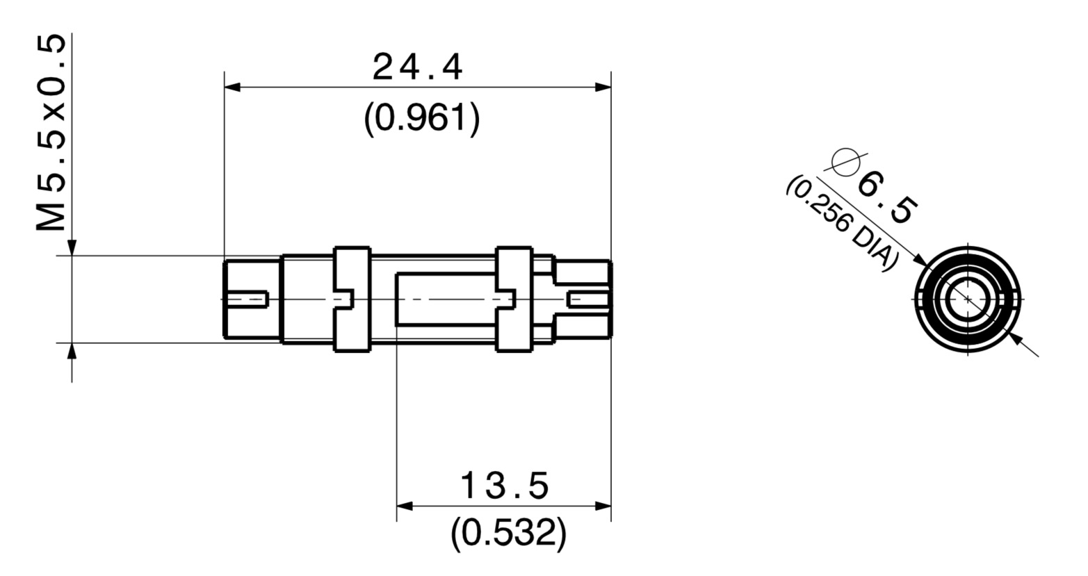 DIN to DIN Hybird SinglemodeMultimode Simplex Metal Fiber Optic Adapter-1