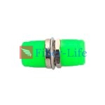 FC APC To FC APC Simplex Singlemode Small D Metal Fiber Optic Adapter
