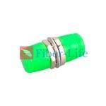 FC APC To FC APC Simplex Singlemode Small D Metal Fiber Optic Adapter