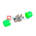FC APC To FC APC Simplex Singlemode Small D Metal Fiber Optic Adapter