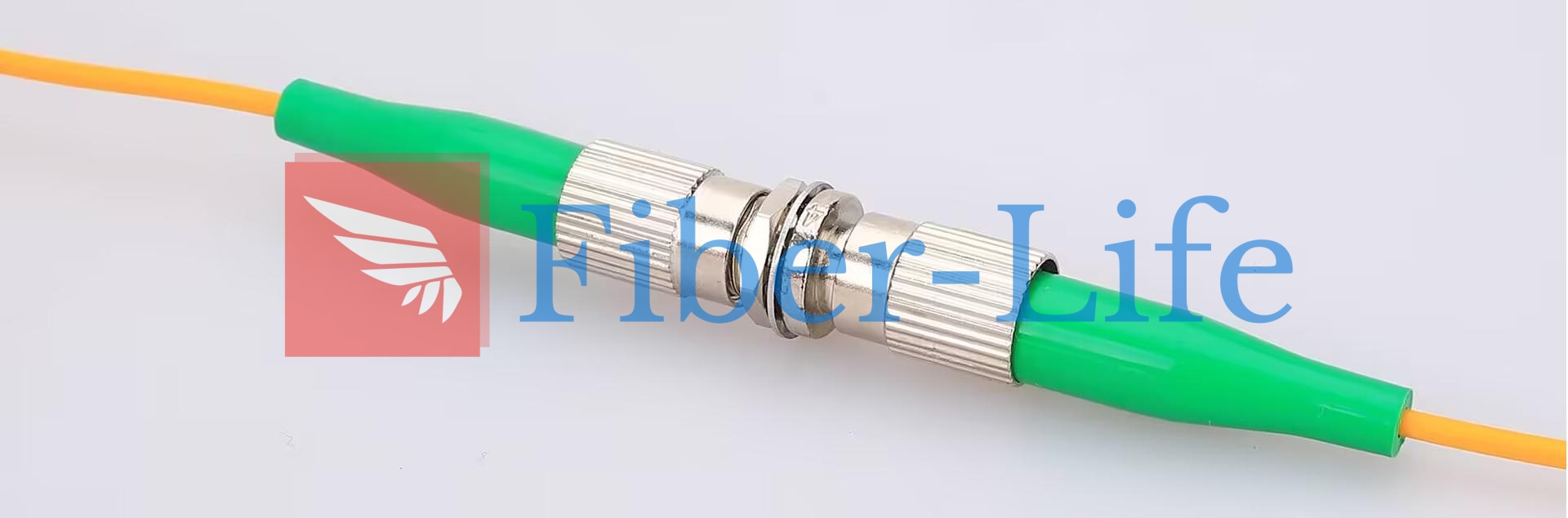 FC APC To FC APC Simplex Singlemode Small D Metal Fiber Optic Adapter Extending Fiber Connection