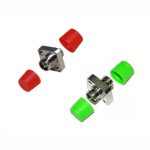 FC to FC Square Solid Type Fiber Optic AdapterCoupler with Flange-1