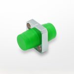 FC to FC Square Solid Type Fiber Optic AdapterCoupler with Flange-1