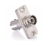 FC to ST Hybrid Metal Fiber Optic AdapterCoupler with Flange-1