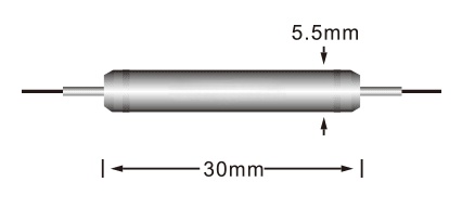 L-Band(1565~1625) Polarization Insensitive Optical Isolator Dimension