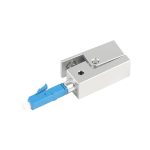 LC Bare Fiber AdapterCoupler Telecom Grade Square-1