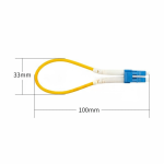 OS2 Singlemode LC UPC Fiber Loopback Cable
