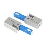 SC Bare Fiber AdapterCoupler Telecom Grade Square-1