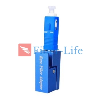 SC UPC Square Bare Fiber Adapter