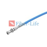 SMA905 To SMA905 Simplex Metal Fiber Optic Adapter Without Flange