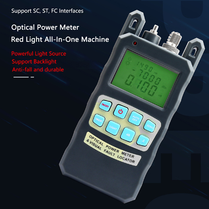 Optical Power Meter + Visual Fault Locator with 2.5mm Universal Connector-2