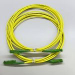 Customized OS2 SingleMode Simplex E2000(LSH) Fiber Optic Patch Cable