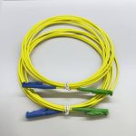 Customized OS2 SingleMode Simplex E2000(LSH) Fiber Optic Patch Cable