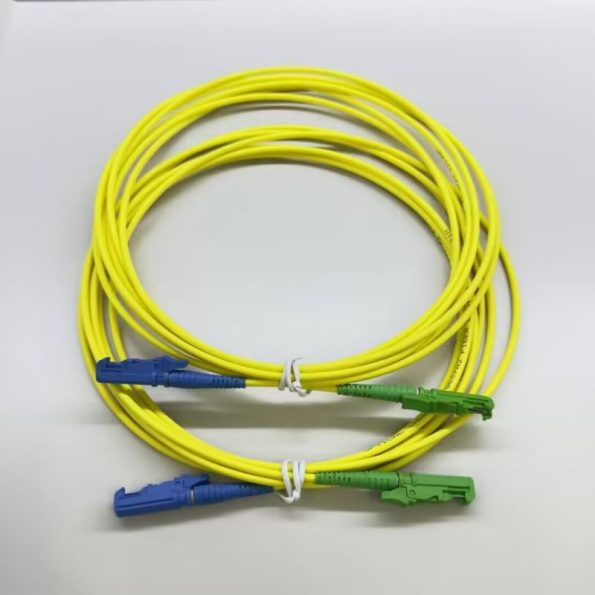 Customized OS2 SingleMode Simplex E2000(LSH) Fiber Optic Patch Cable-2