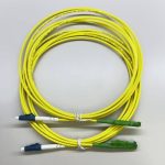 Customized OS2 SingleMode Simplex E2000(LSH) Fiber Optic Patch Cable