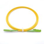 E2000 APC To E2000 APC Simplex OS2 Singlemode Fiber Patch Cable