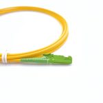 E2000 APC To E2000 APC Simplex OS2 Singlemode Fiber Patch Cable