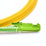 E2000 APC To E2000 APC Simplex OS2 Singlemode Fiber Patch Cable