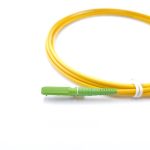 E2000 APC To E2000 APC Simplex OS2 Singlemode Fiber Patch Cable