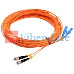 OM2 Multimode Duplex E2000(LSH) Fiber Optic Patch Cable-1