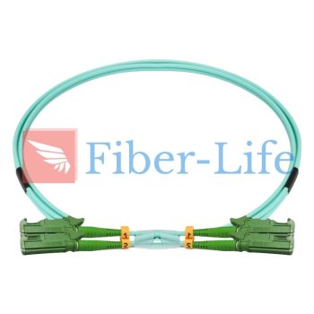 OM3 Multimode Duplex E2000(LSH) Fiber Optic Patch Cable