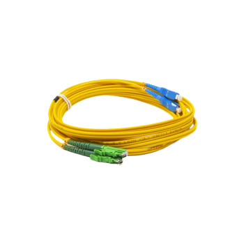 OS2 SingleMode Duplex E2000(LSH) Fiber Optic Patch Cable