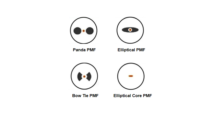 Structure of polarization-maintaining fiber