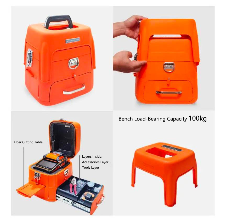 Singal Fire AI-9 Fusion Splicer Tool box with bench