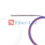 1×2 1550nm Single Window Singlemode FBT Coupler Splitter With Steel Tube