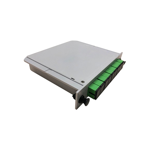 Plug-in PLC optical splitter