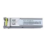 1000BASE-BX-D SFP BiDi 1550nm-TX 1310nm-RX 20km DOM Simplex LC UPC SMF Optical Transceiver Module