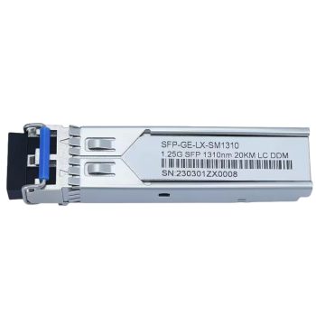 1000BASE-LX LH SFP 1310nm 20km DOM Duplex LC UPC SMF Optical Transceiver Module