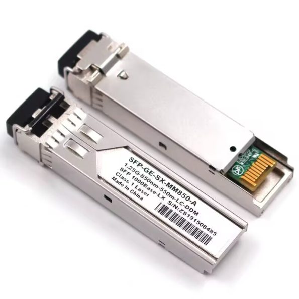 1000BASE-SX SFP 850nm 550m DOM Duplex LC UPC MMF Optical Transceiver Module