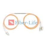 1×2 850nm Single Window Multimode FBT Coupler Splitter With Steel Tube